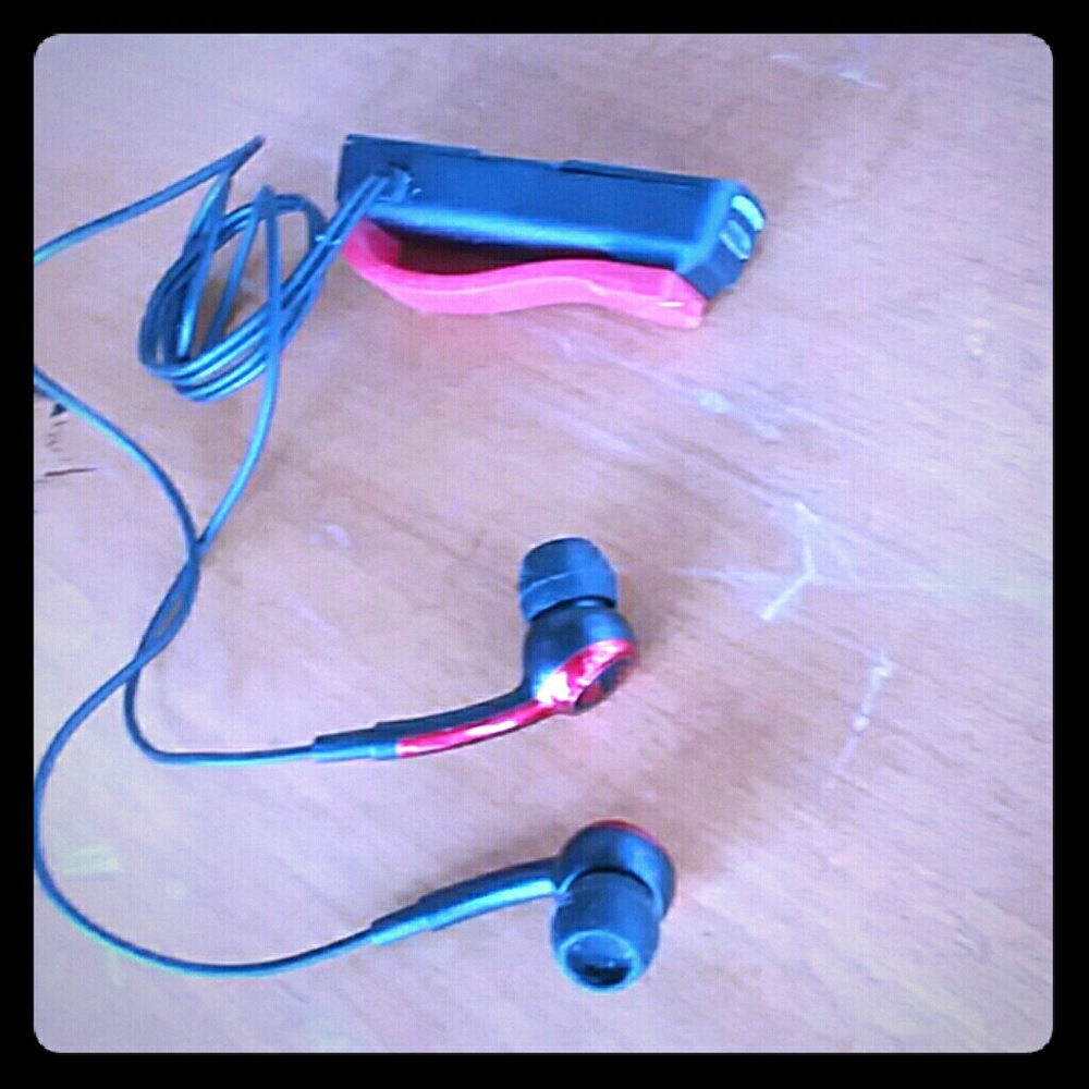 Ifrogz wireless Bluetooth headphones.